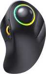 ProtoArc EM03 Trackball - Ergonomiczna, bezprzewodowa mysz Bluetooth