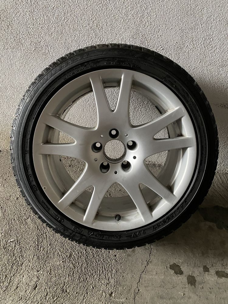 4 Jantes 5x112 originais Mercedes 17” com pneus