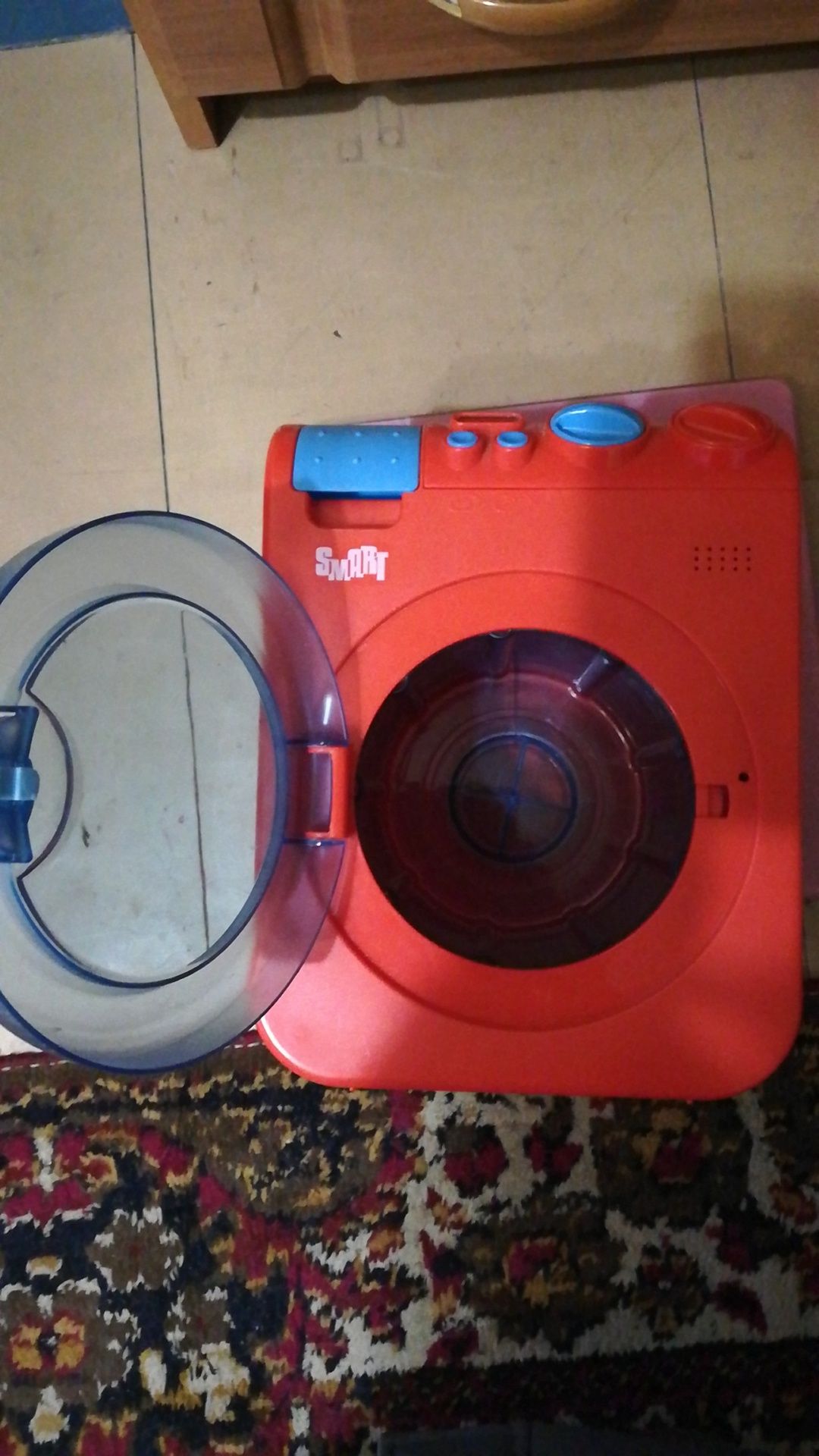 Машинка стиральная детская цветная пластмассовая