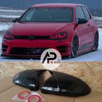 VW Golf 7 7.5 Capas Espelho Preto Brilhante