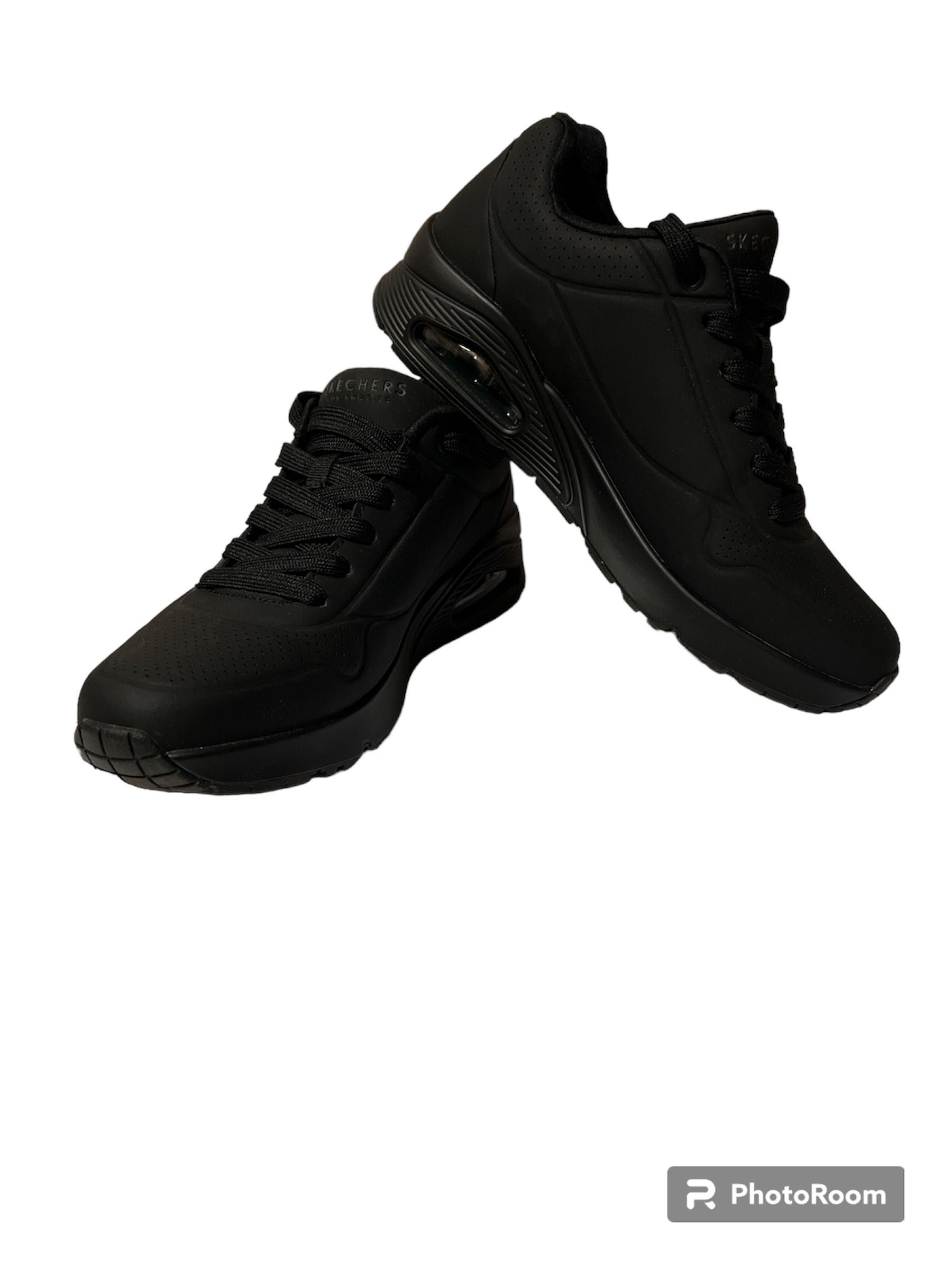 Skechers uno stand on air męskie czarne sneakersy buty roz 41,5