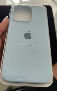 Etui nowe iPhone 15 pro piękne baby blue