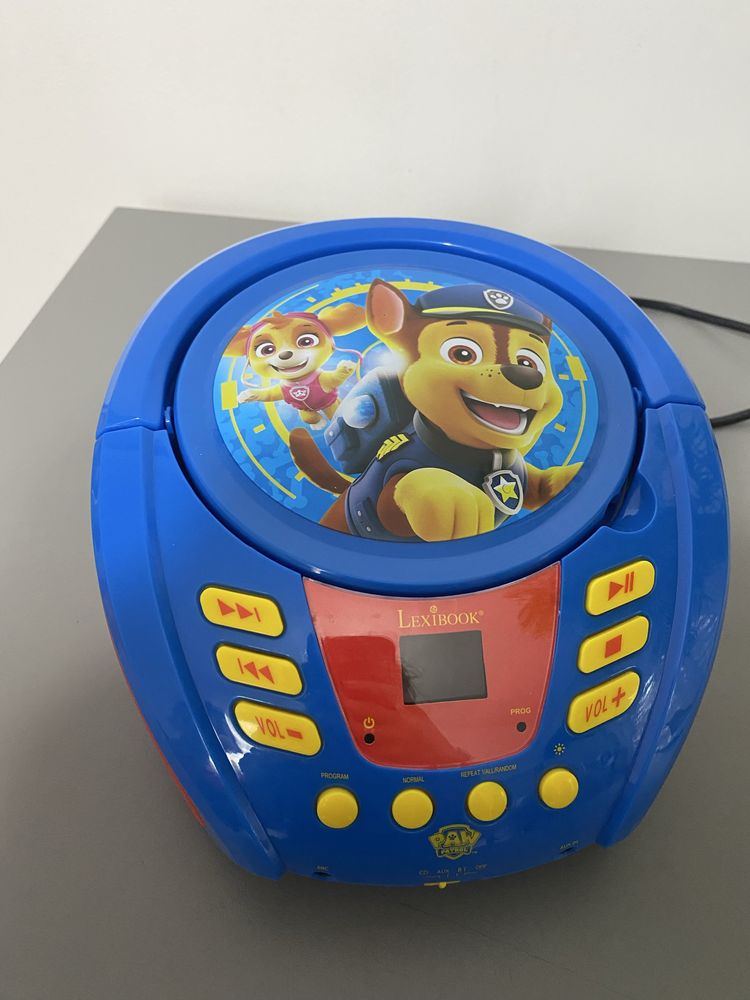Odtwarzacz CD Bluetooth psi patrol