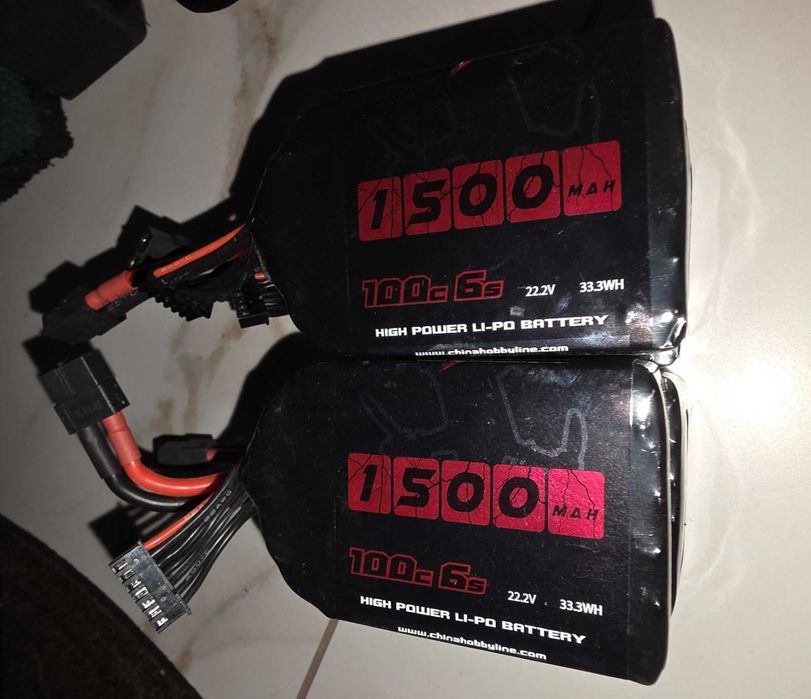 Акумулятор LiPo CNHL 1500 mAh 6S 130C Black Series для FPV-дронів