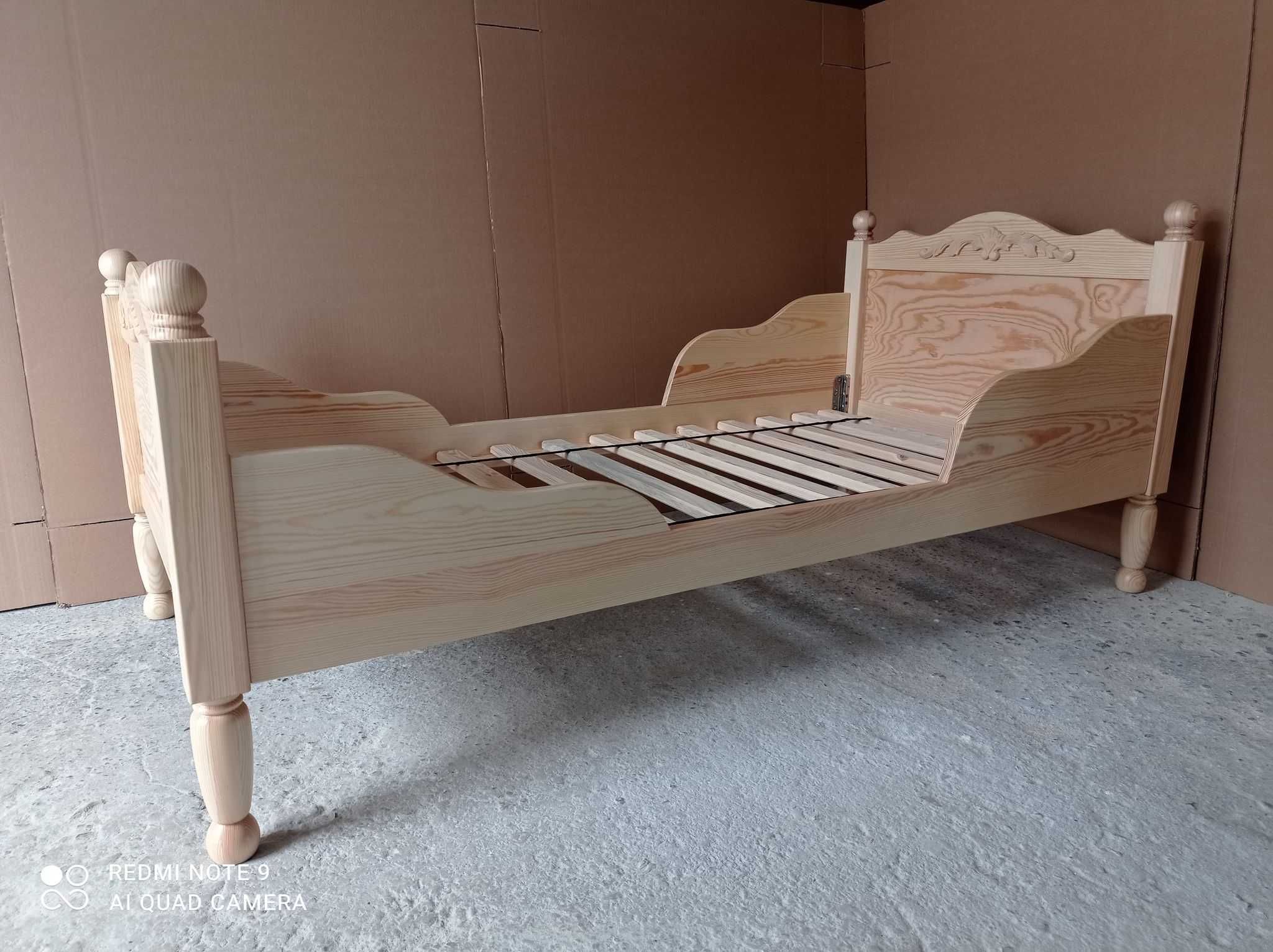łóżko vintage w starym stylu łóżeczko dziecięce łóżko skandynawskie