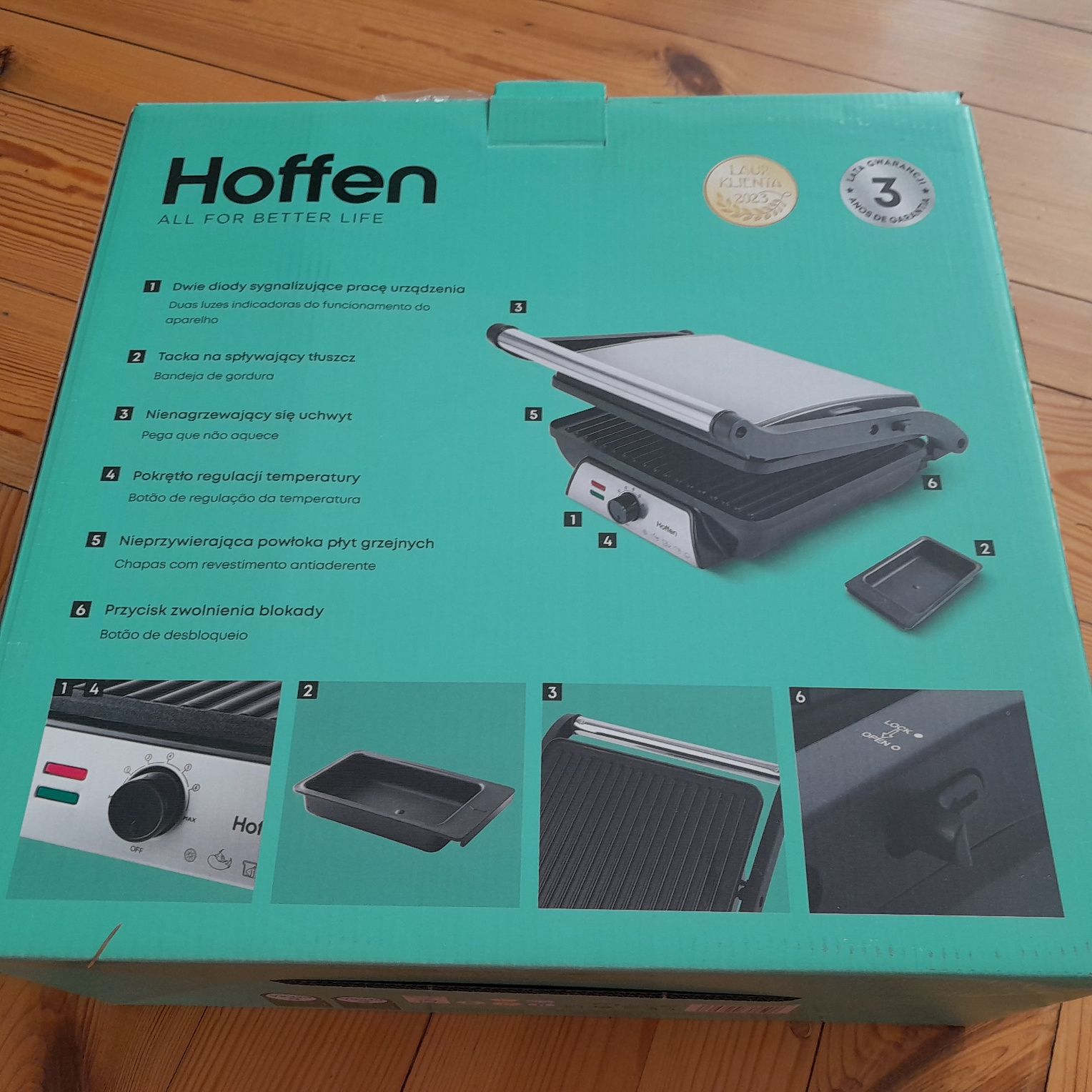 Grill elektryczny hoffen