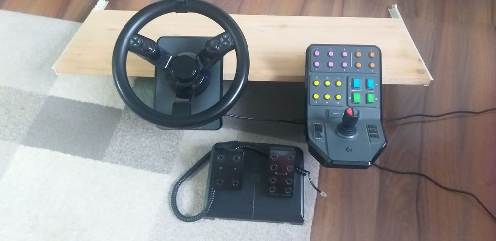 Kierownica logitech heavy equipment bundle