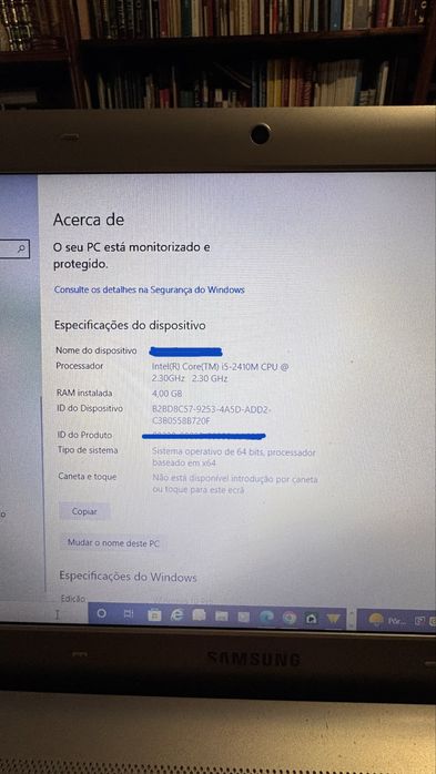 Samsung RV520 i5 | SSD 600GB | DVD | Rápido e funcional | Windows 10