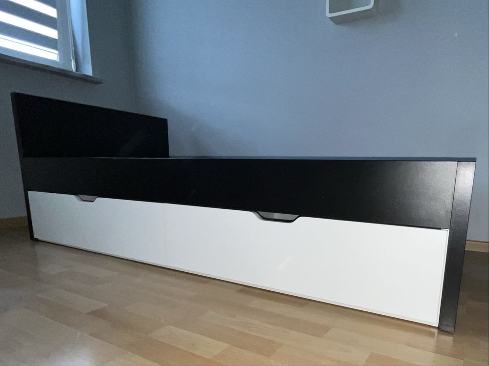 Łóżko z szufladami, solidne, robione na zamówienie, pod materac 185x80