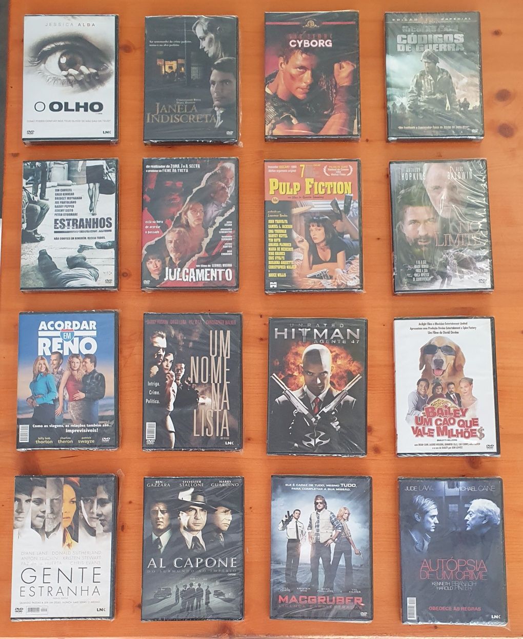 DVDs de grandes títulos Cinema