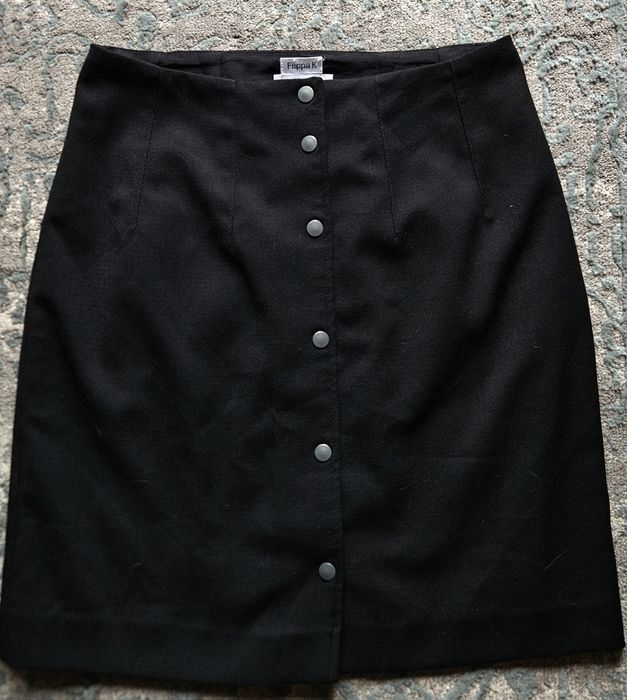 Spódnica Filippa K. 34 xs czarna guziki