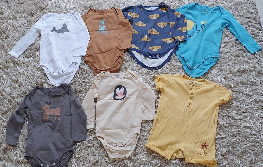 Mega paka ubranek dla chłopca rozmiar 86/92 - 40 sztuk