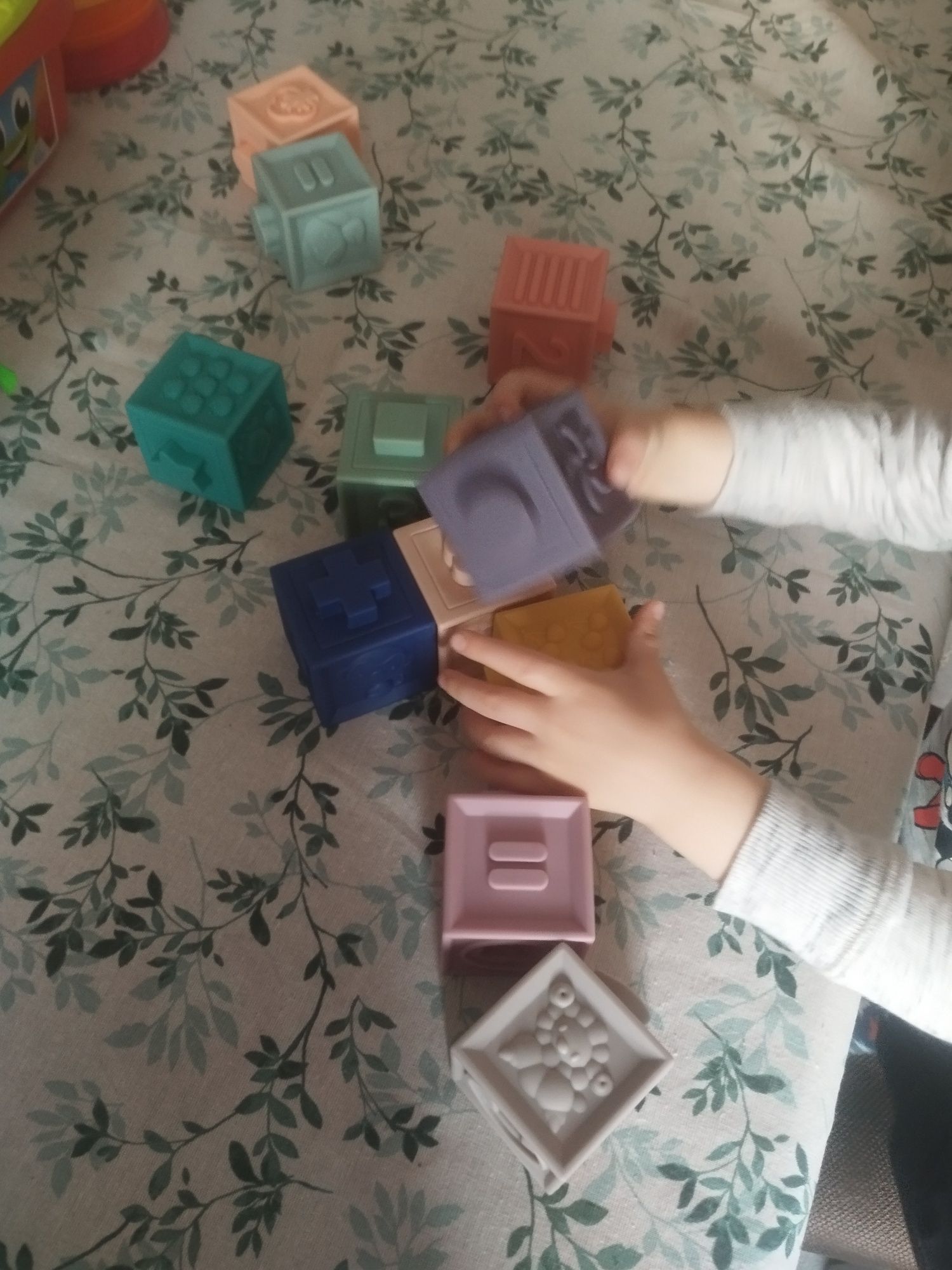 Gumowe sensoryczne klocki Canpol