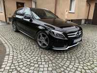 Mercedes-Benz Klasa C w205, C200d AMG Line, hak, super stan i wyposażenie FV23%