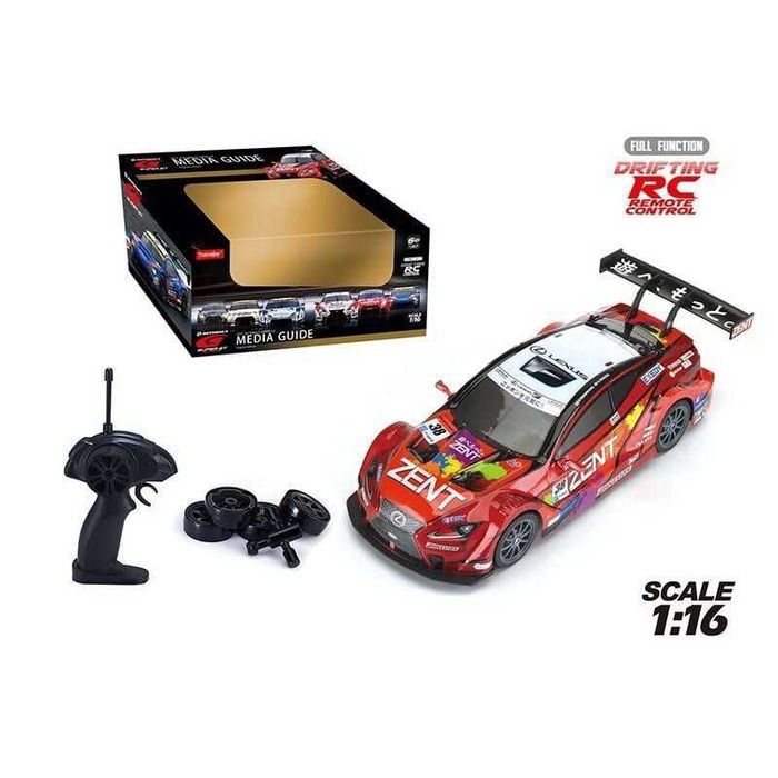 Машинка для дрифта на радиоуправлении Lexus LC500 1:16. Дрифт машинки