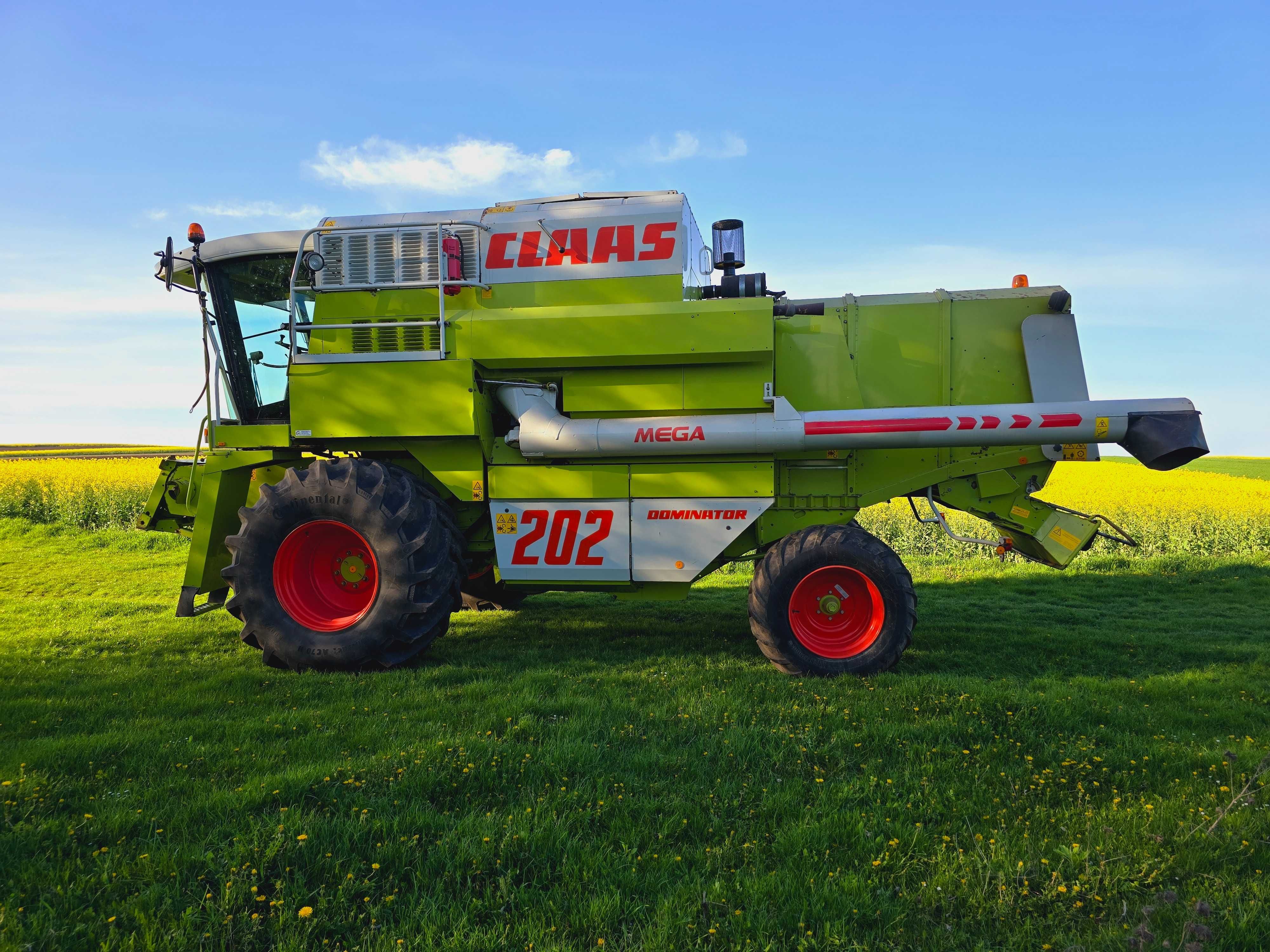 Комбайн claas mega 202