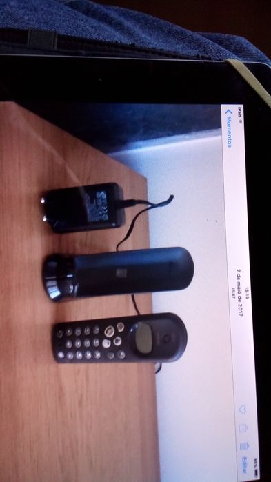 Para desocuparVendo telefone portatil