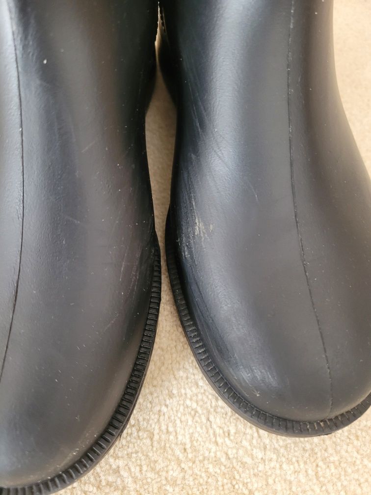 Buty kalosze do jazdy konnej Fouganza decathlon roz. 33