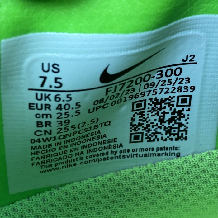 р.40,5 Оригінал! Бутси Nike Air Zoom Mercurial Vapor 15 FJ7200-300