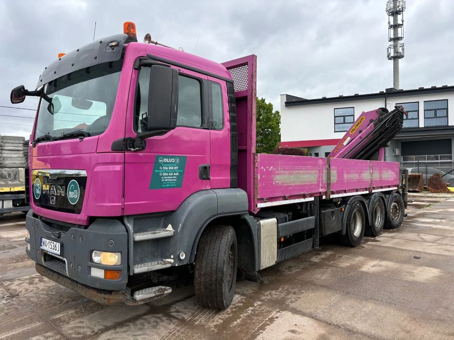 MAN TGS 35.440 8x4 HDS Palfinger PK 34002-5H