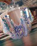 HIT bluzka cekiny "rybie łuski" missguided