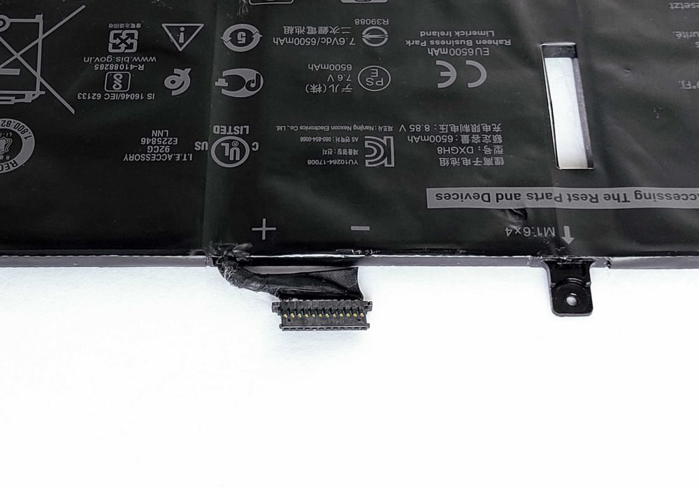 Рабочая АКБ ноутбука Dell Inspiron 5390 7390 7490 XPS 7390 9370 9380