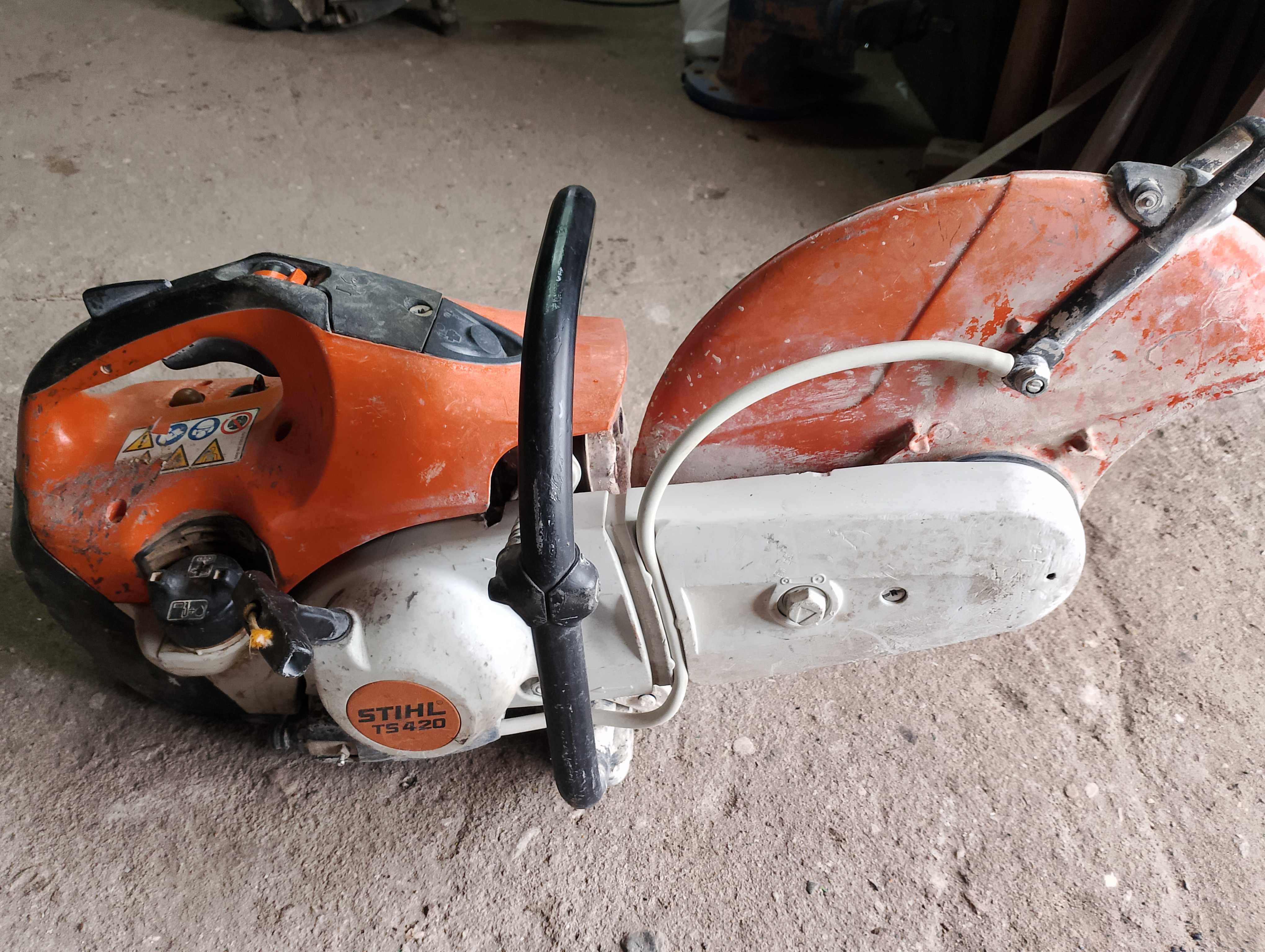 stihl piła pilarka do betonu, asfaltu