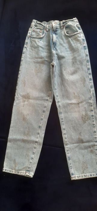 Spodnie zara roz.164