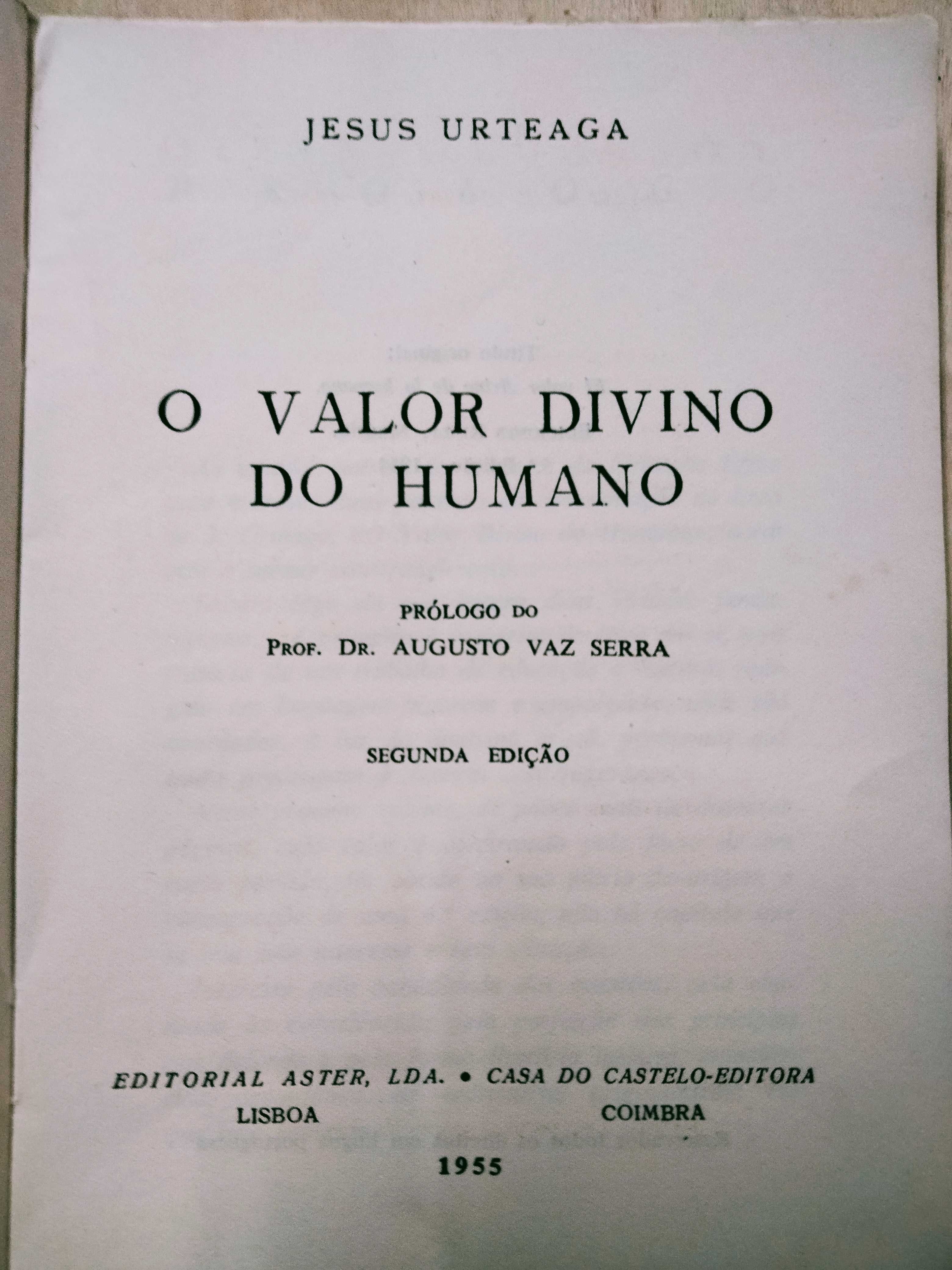 O Valor Divino do Humano - Jesus Urteaga