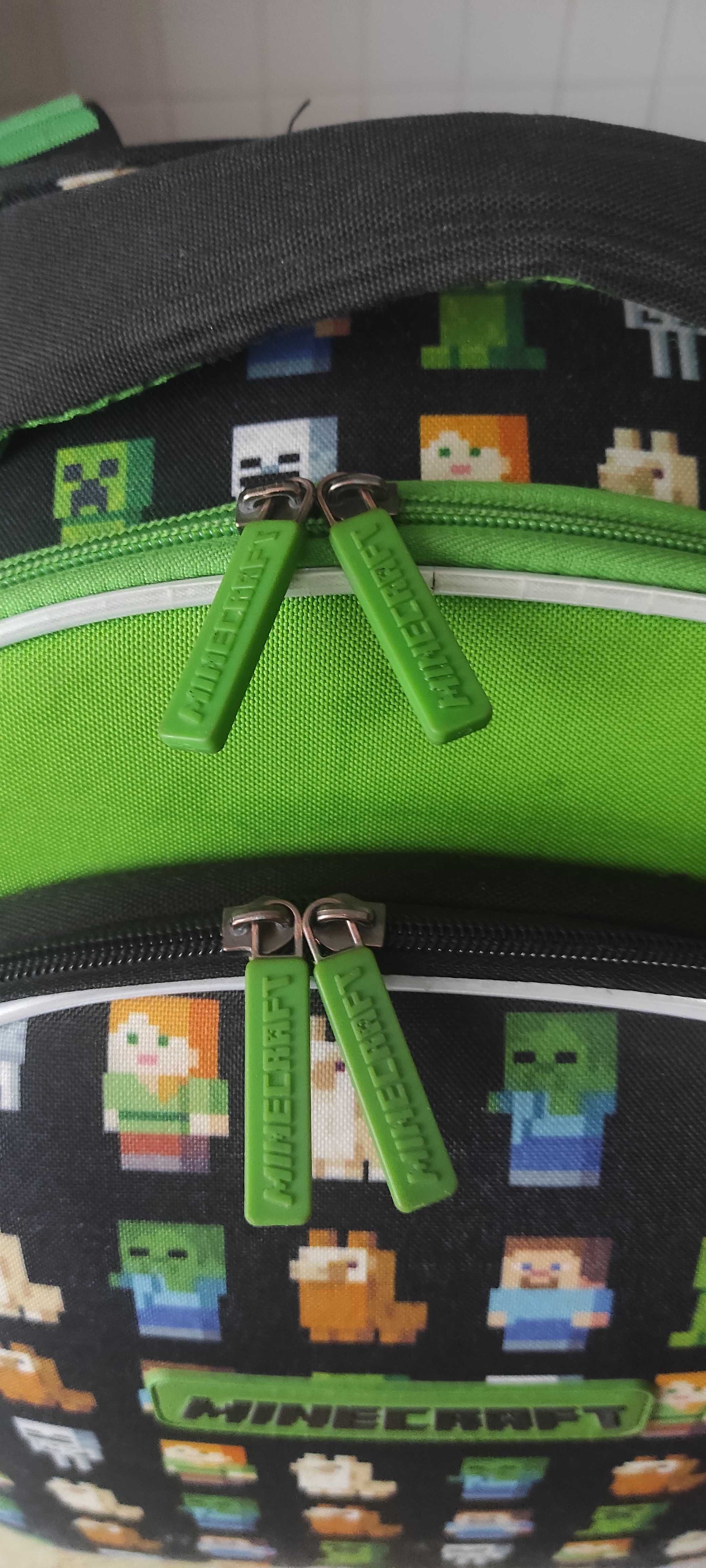 Plecak Minecraft + worek+śniadaniówka