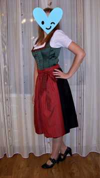 Баварское национальное платье, дирндль, немецкий наряд