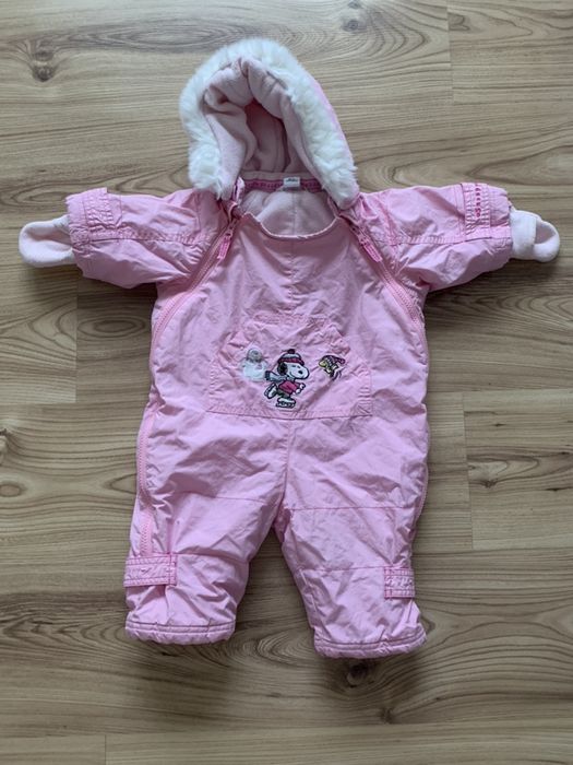 Kombinezon H&M różowy rozm 62-68