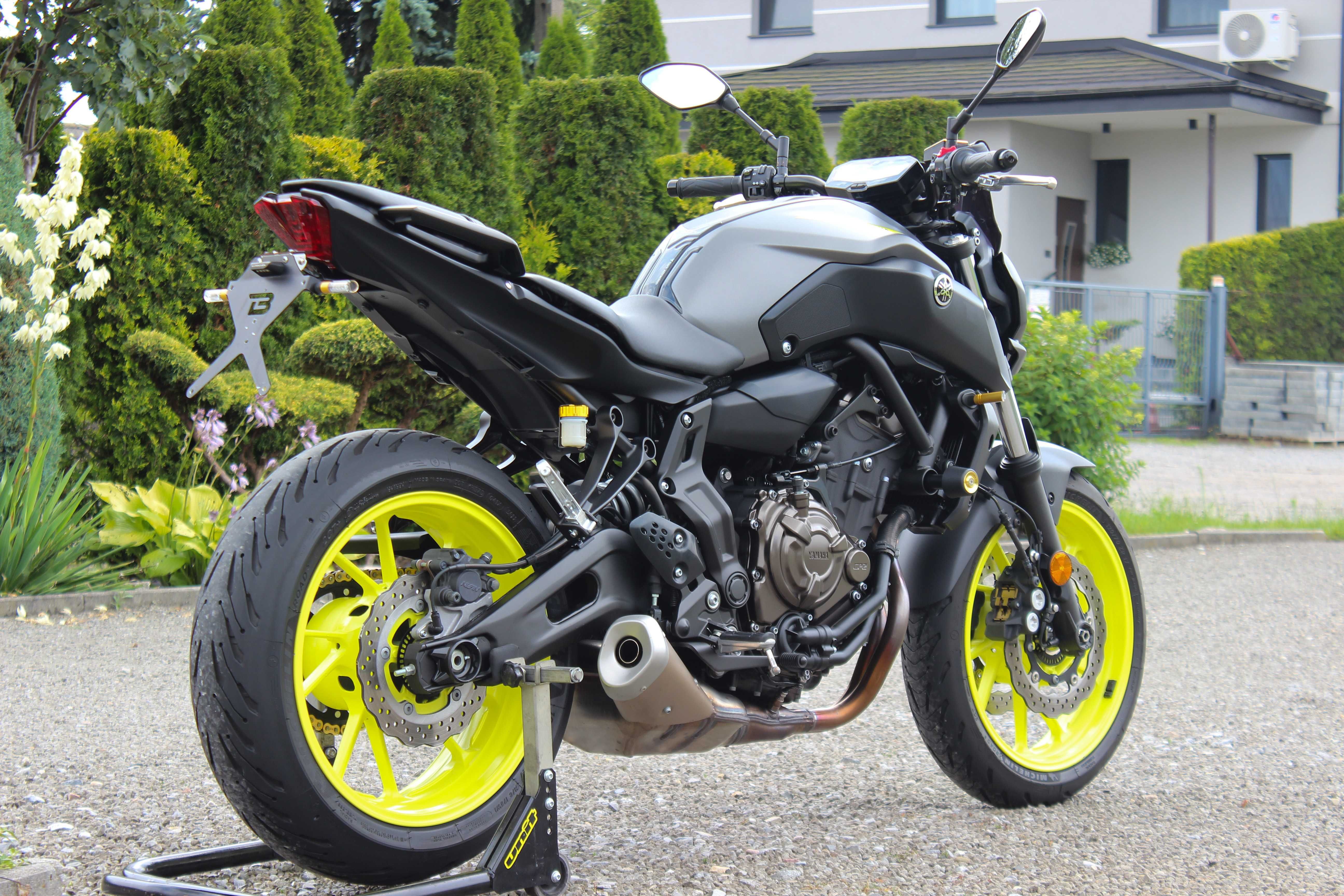 Yamaha MT-07 ! MT07 ! 2018r ! ABS ! Night Fluo ! ! 23 906 KM !