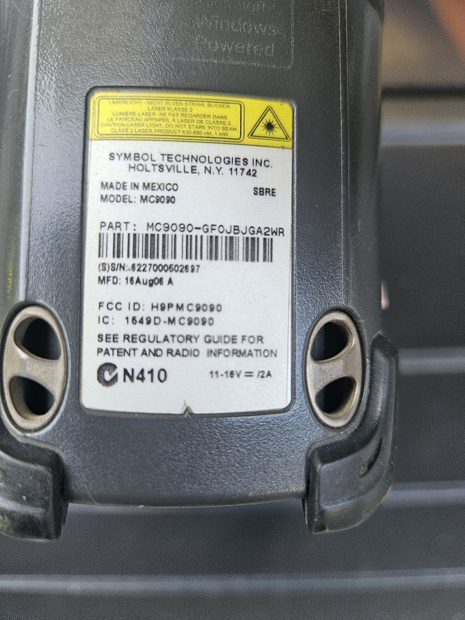 Skaner, terminal Motorola MC9090