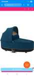 Gondola Cybex Priam 2.0 Lux Mountain Blue ma gwarancji