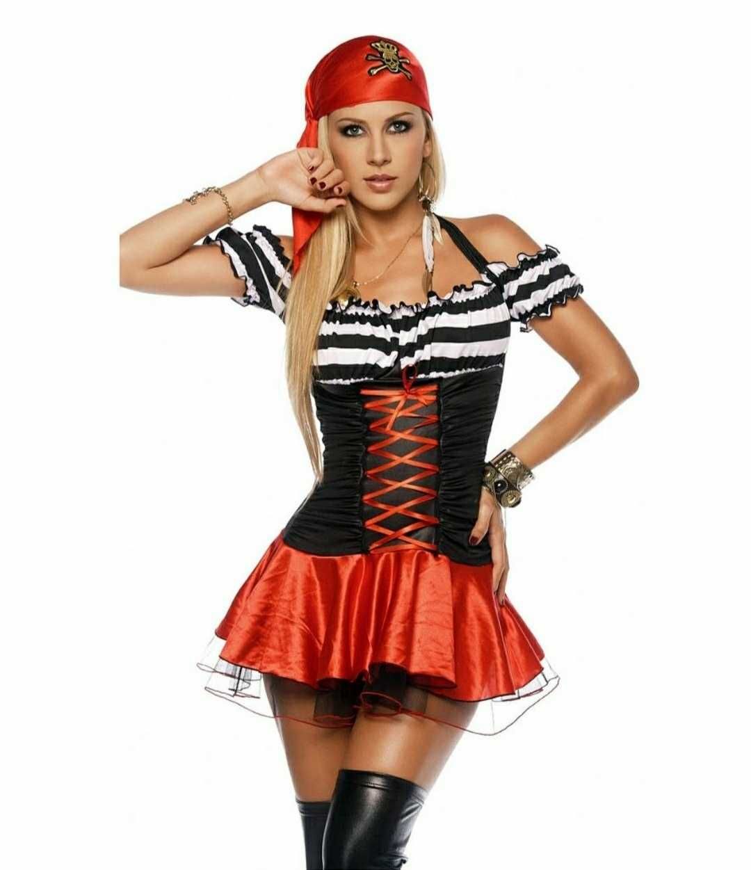 Карнавальное платье дьяволица,Devil,чертовка, красная шапочка, пиратка