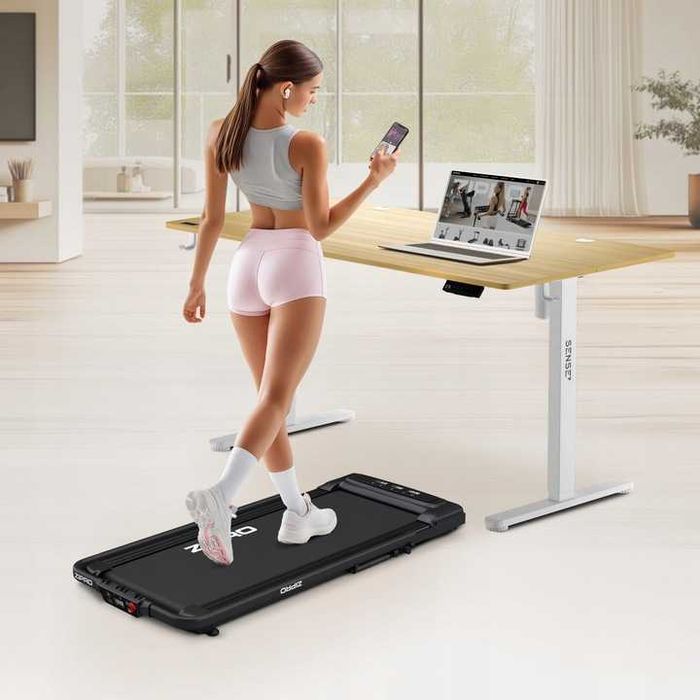 Bieżnia Składana Pod Łóżko do ćwiczeń fitness 12km/h Silnik 990W 110kg