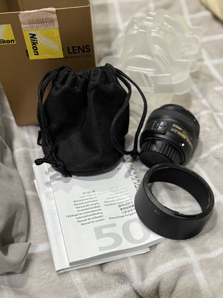 Объектив Nikon AF-S NIKKOR 50mm f/1.8G