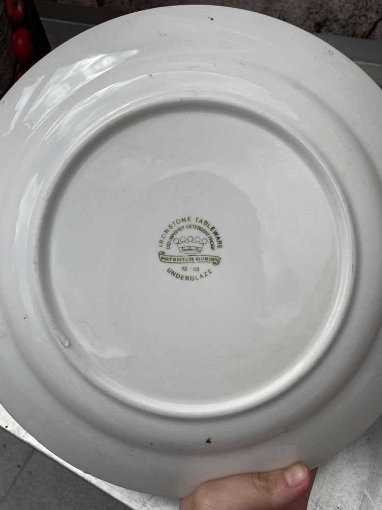Serviço Vintage Ironstone Tableware Made in Italy Anos 60