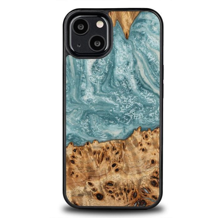 Etui Bewood Unique Uran na iPhone 13 - Drewno i Żywica, Pełna Ochrona