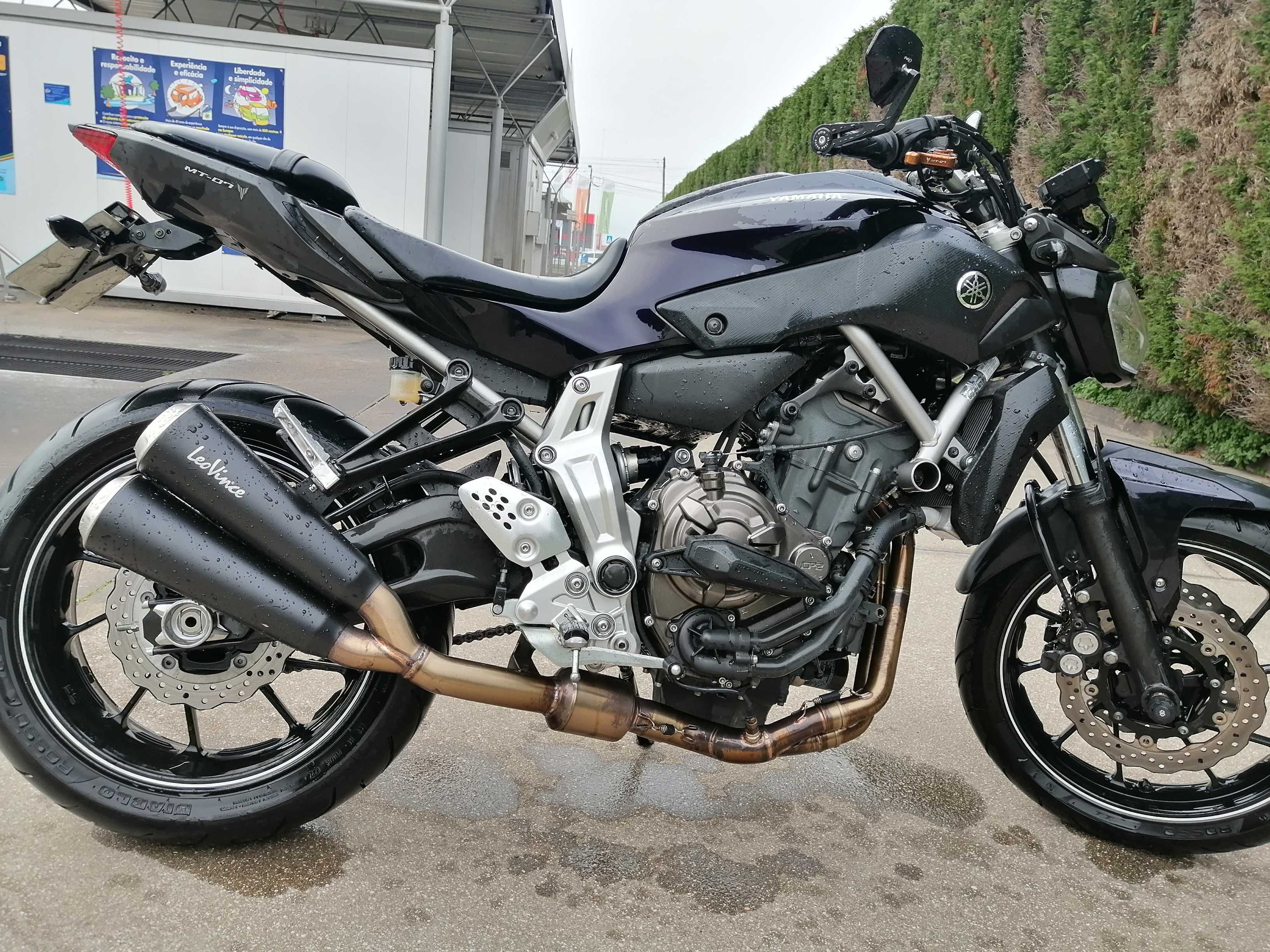 Yamaha MT 07 55kw - 2015