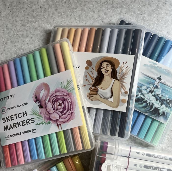 Маркеры для рисования за ВСЕ