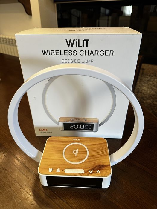 Candeeiro / Carregador Wireless