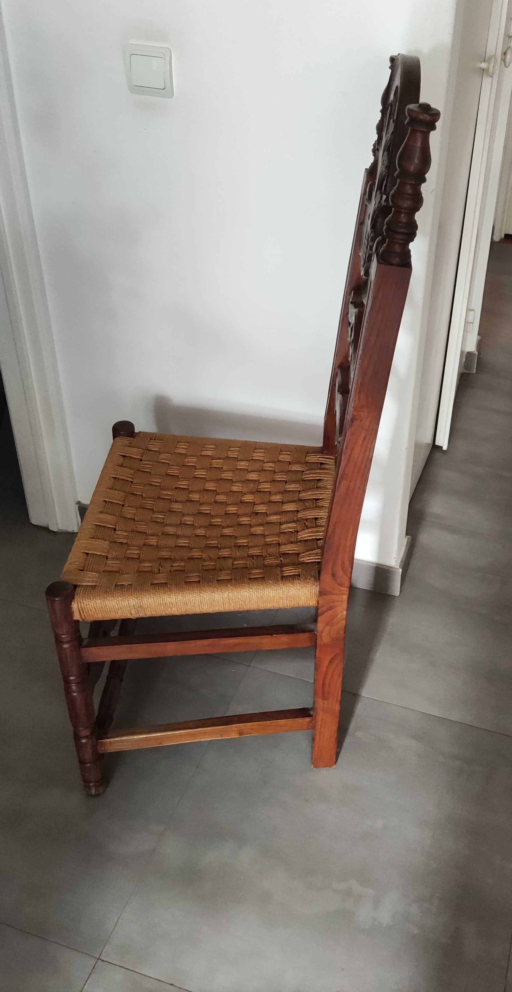 Conjunto vintage Mesa + 4 Cadeiras