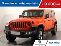 Jeep Wrangler 2.0 eTorque Sahara , Salon Polska, Automat, Skóra, Navi, Klimatronic,