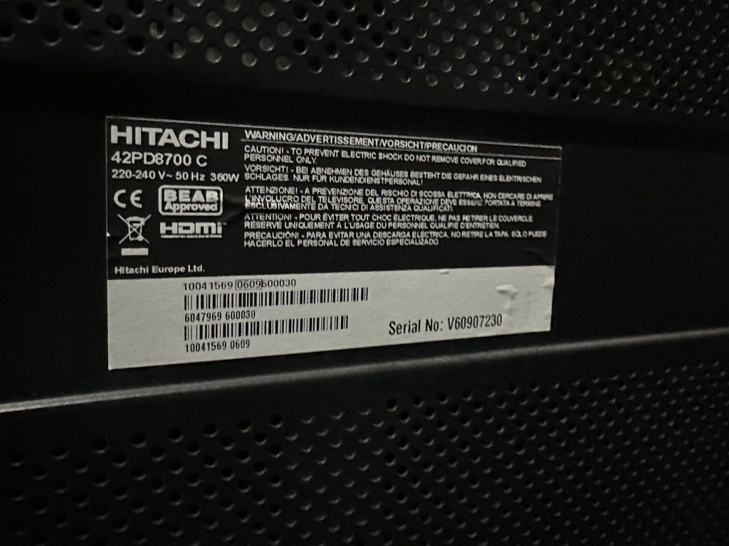 tv hitachi 42 polegadas