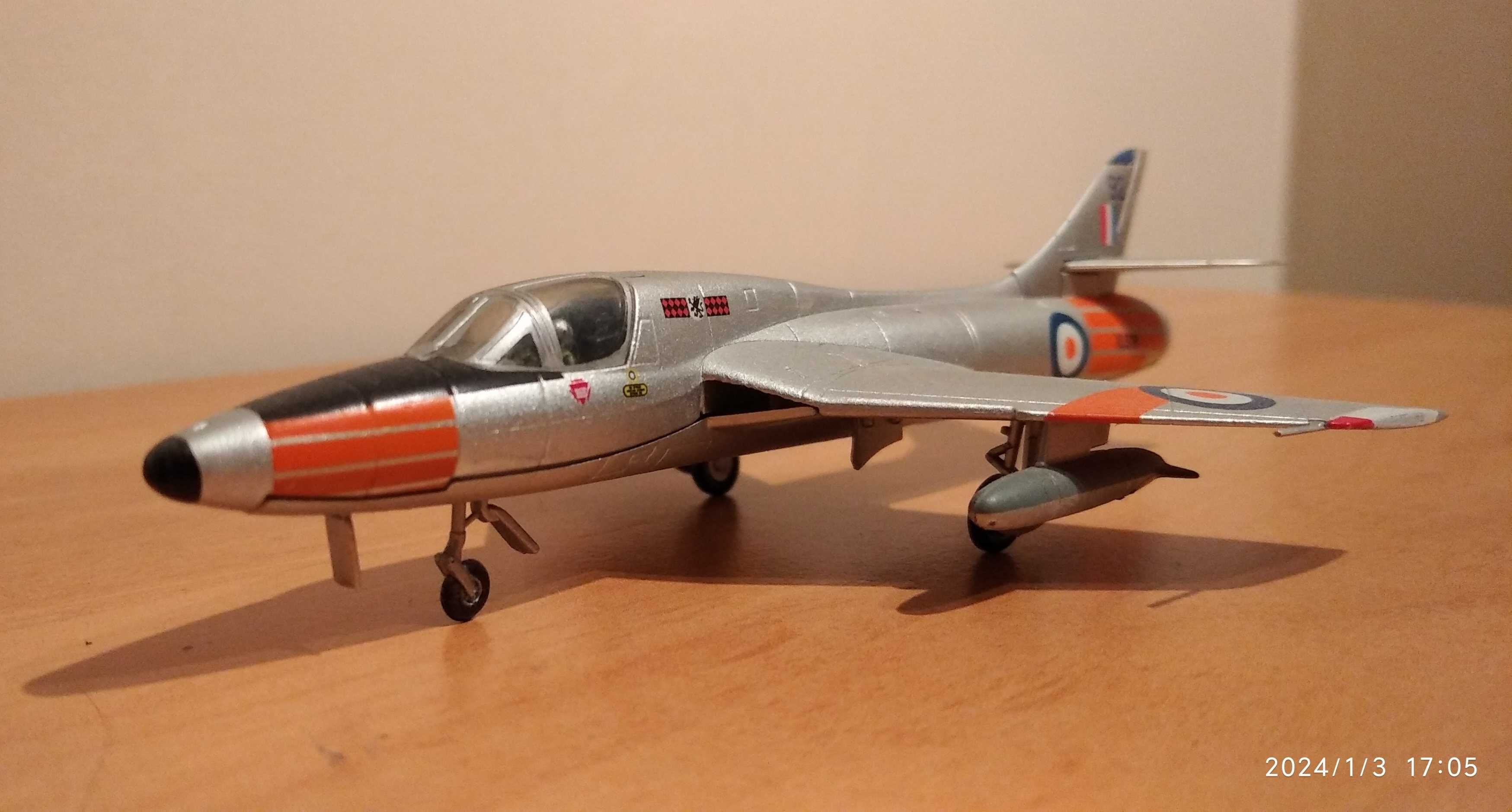 Model samolotu Hawker Hunter T.7