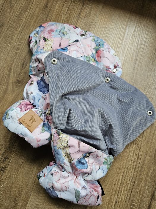 Rękawice do wózka Lanila Grey lucy bloom