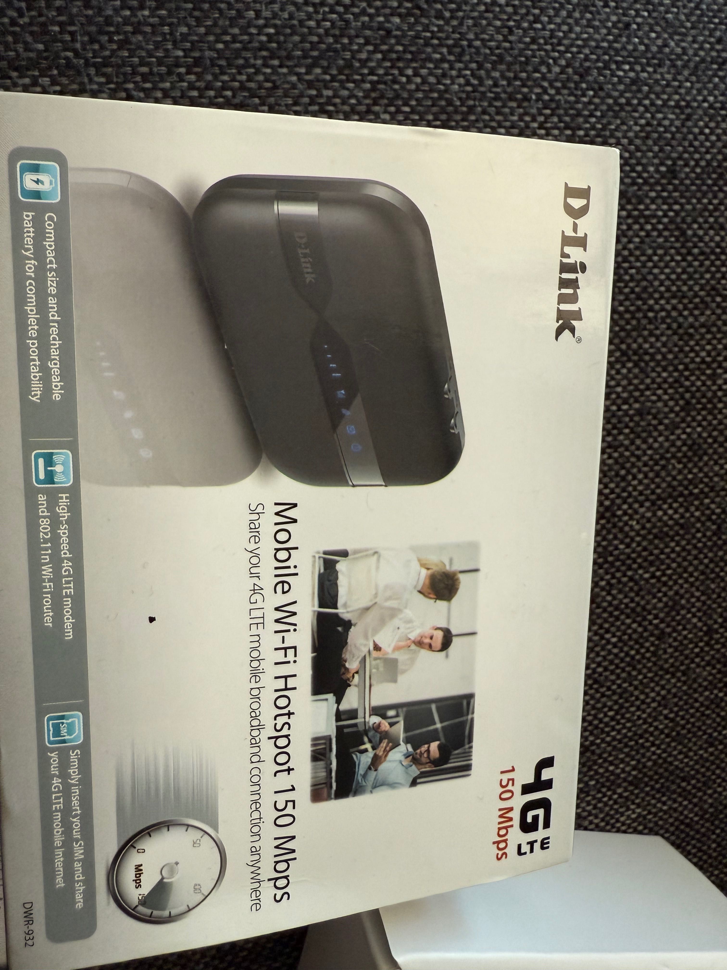 router d-link  4G  LTE Wifi