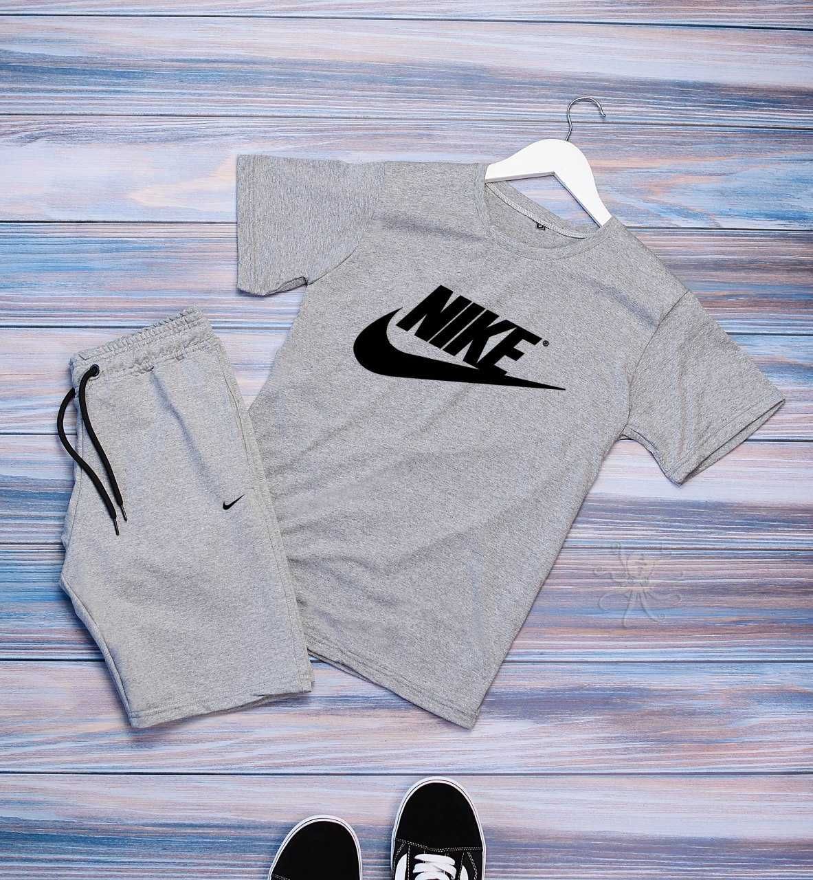Шорти + футболка Nike костюм спортивний на літо Найк комплект літній